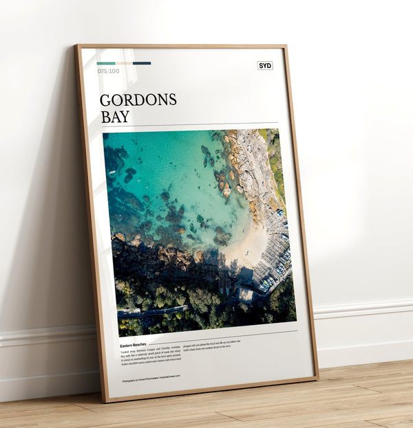 Gordons Bay Editorial Poster - Australia Unseen