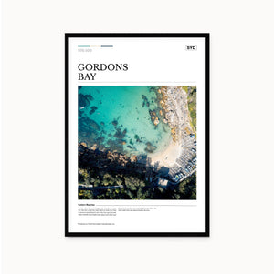 Gordons Bay Editorial Poster - Australia Unseen