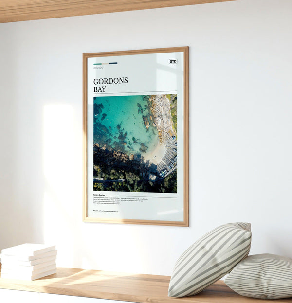 Gordons Bay Editorial Poster - Australia Unseen