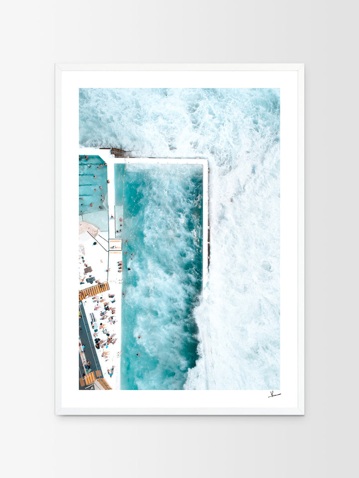 Icebergs Wipe Out 02 - Wall Art Print - Australia Unseen