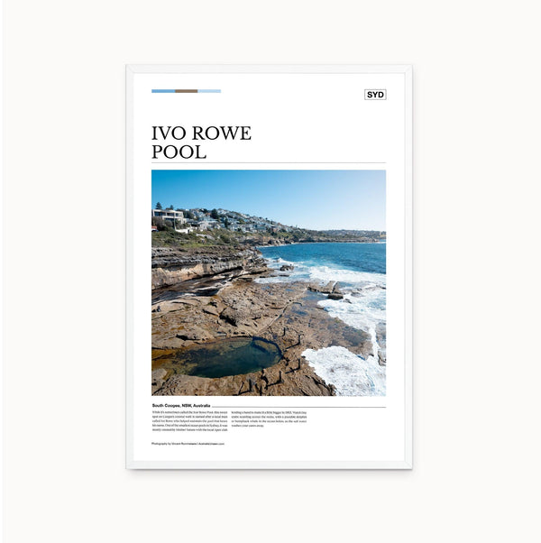 Ivo Rowe Pool Editorial Poster - Australia Unseen