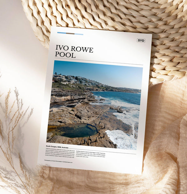 Ivo Rowe Pool Editorial Poster - Australia Unseen