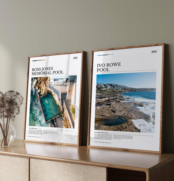 Ivo Rowe Pool Editorial Poster - Australia Unseen
