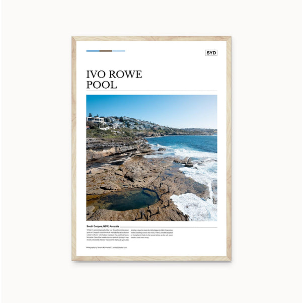 Ivo Rowe Pool Editorial Poster - Australia Unseen