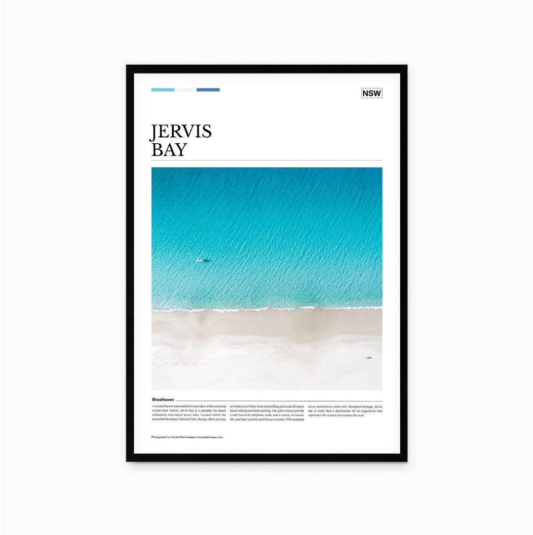 Jervis Bay Editorial Poster - Australia Unseen