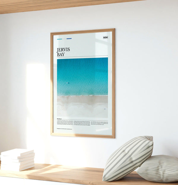 Jervis Bay Editorial Poster - Australia Unseen