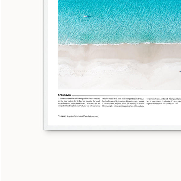 Jervis Bay Editorial Poster - Australia Unseen