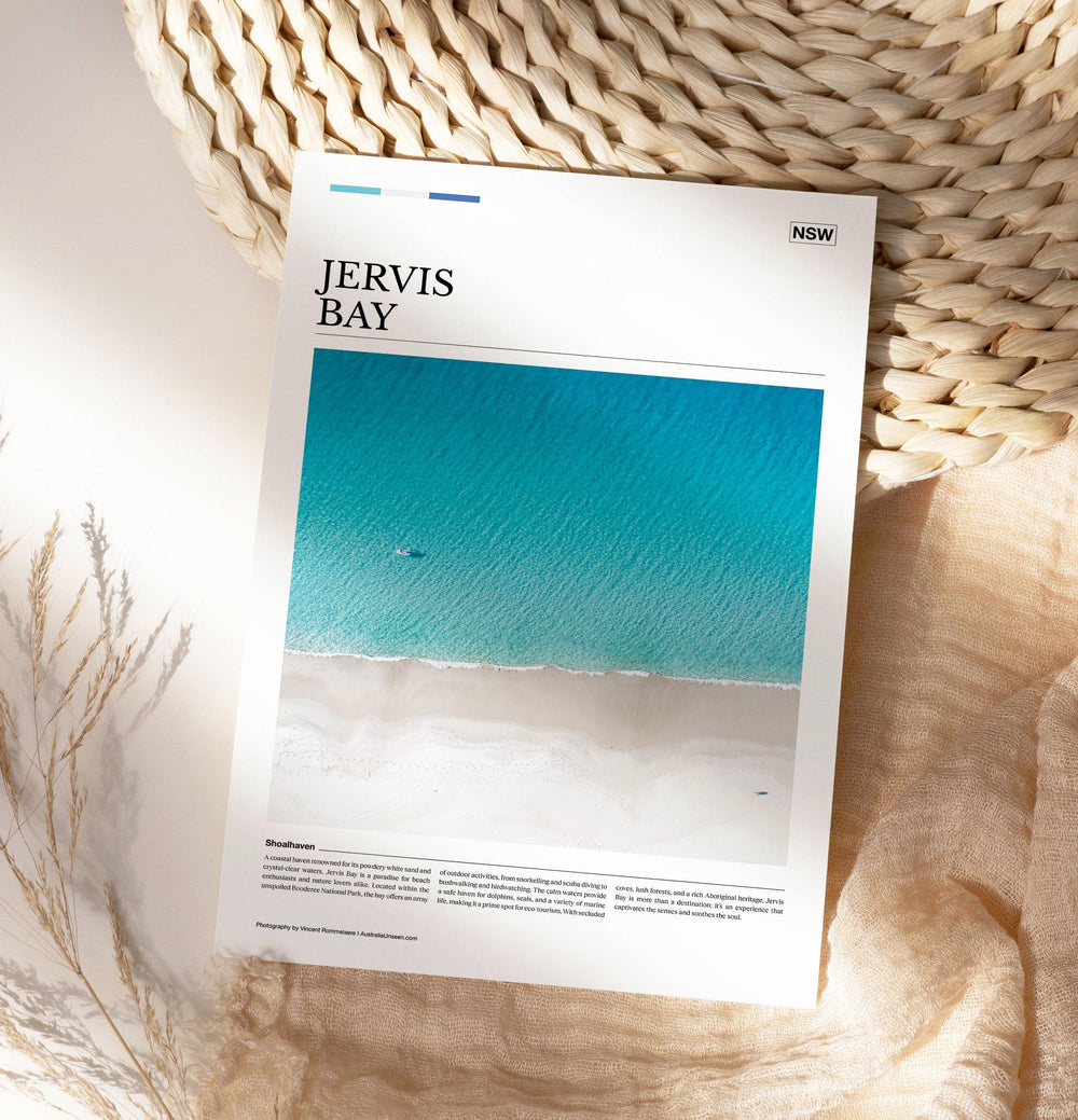 Jervis Bay Editorial Poster - Australia Unseen