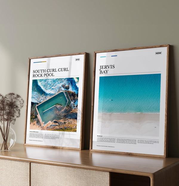 Jervis Bay Editorial Poster - Australia Unseen