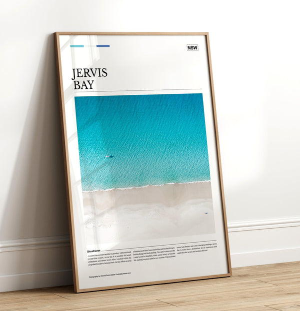 Jervis Bay Editorial Poster - Australia Unseen