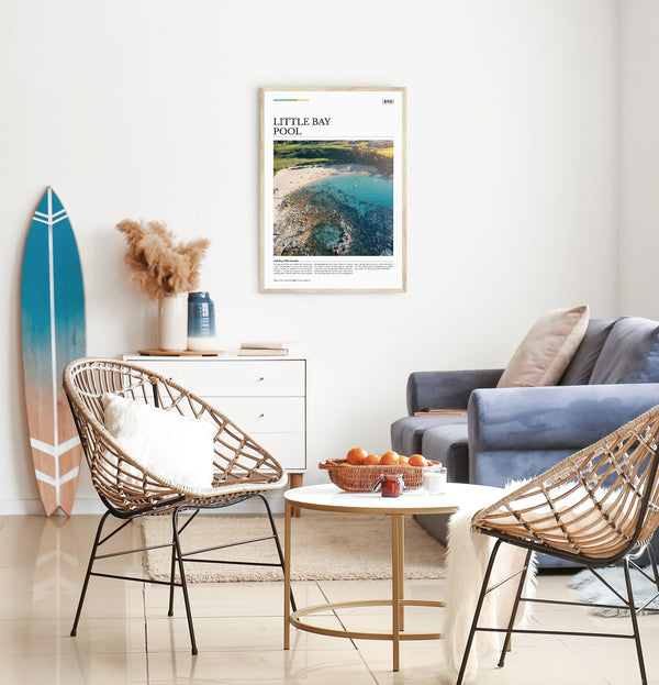 Little Bay Pool Editorial Poster - Australia Unseen