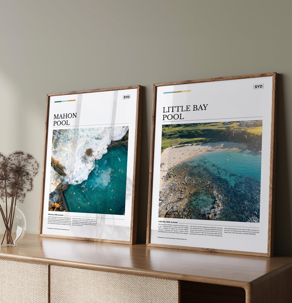 Little Bay Pool Editorial Poster - Australia Unseen
