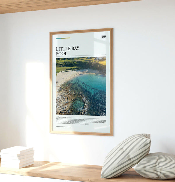 Little Bay Pool Editorial Poster - Australia Unseen