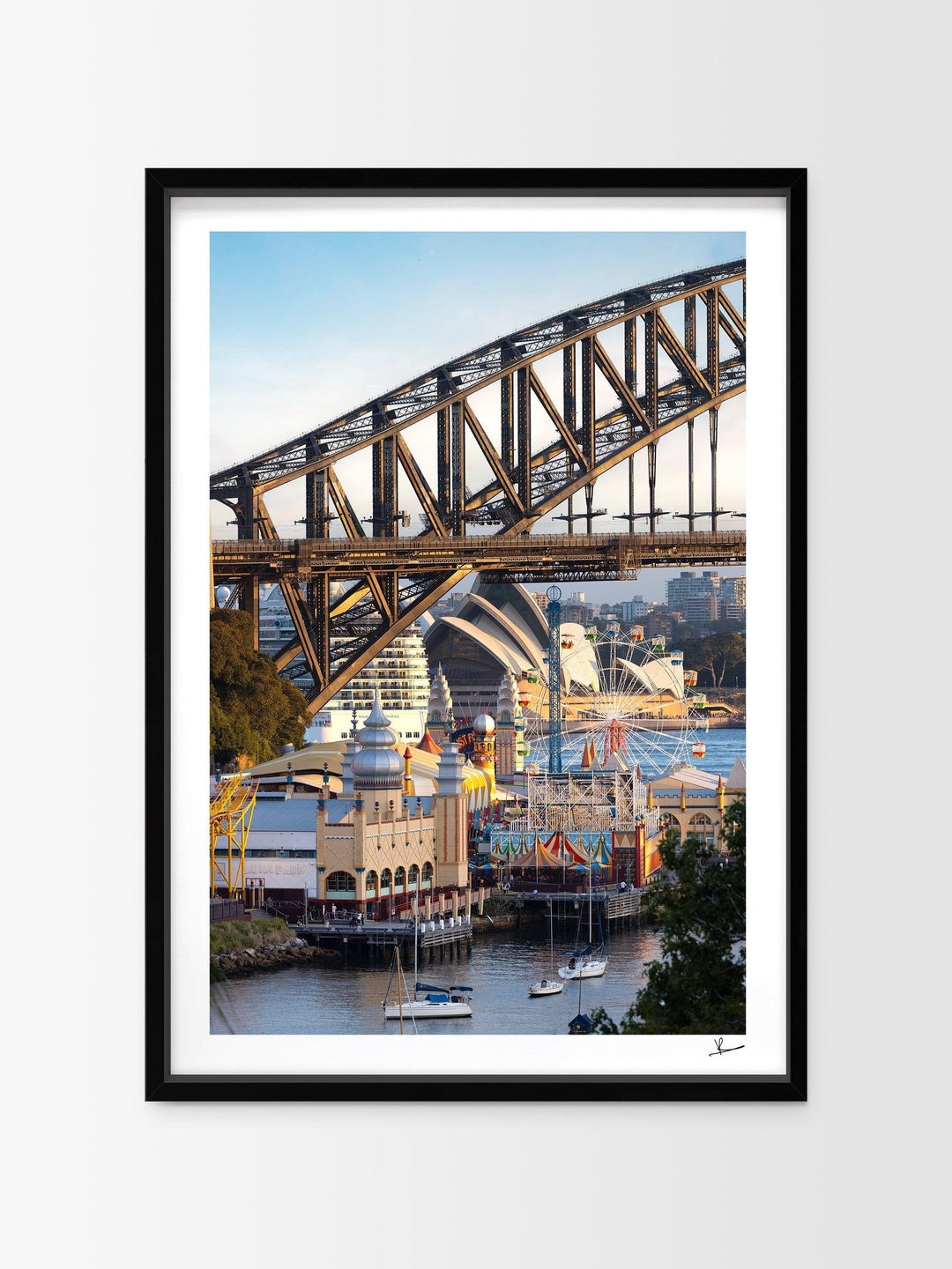 Luna Park 01 - Wall Art Print - Australia Unseen