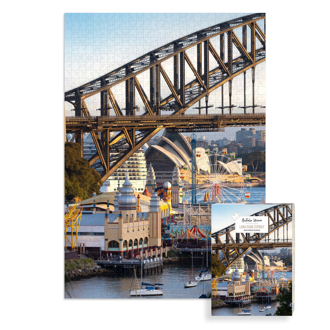 Luna Park (Sydney) Jigsaw Puzzle 1000 Pieces - Australia Unseen