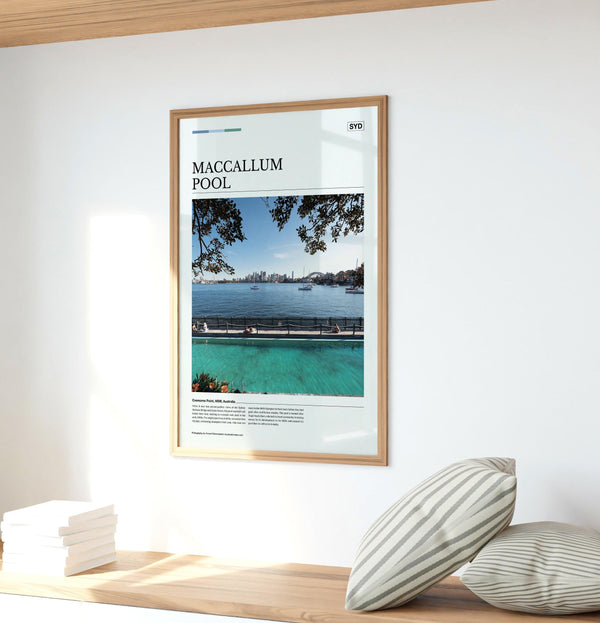 Maccallum Pool Editorial Poster - Australia Unseen