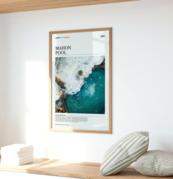 Mahon Pool Editorial Poster - Australia Unseen