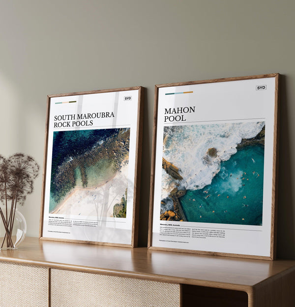 Mahon Pool Editorial Poster - Australia Unseen
