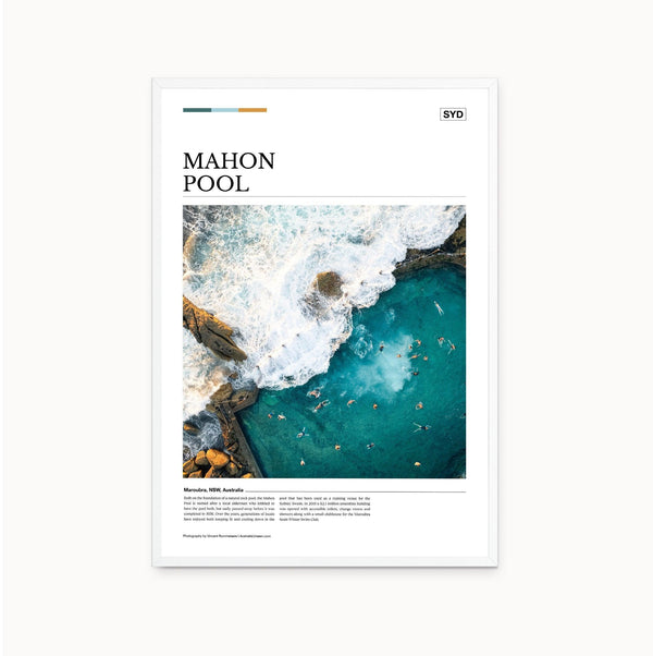Mahon Pool Editorial Poster - Australia Unseen
