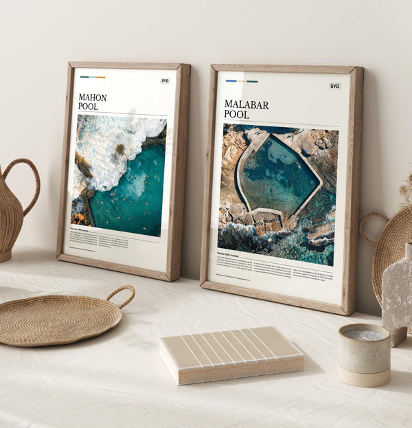 Malabar Pool Editorial Poster - Australia Unseen