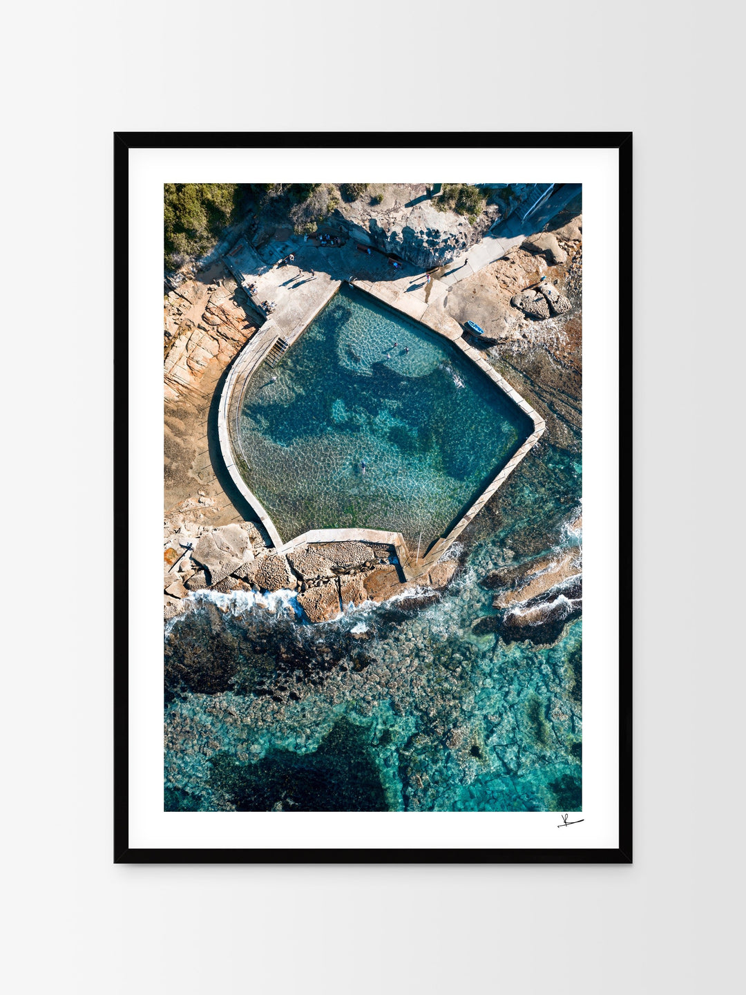 Malabar Rock Pool 01 - Australia Unseen - Wall Art Print
