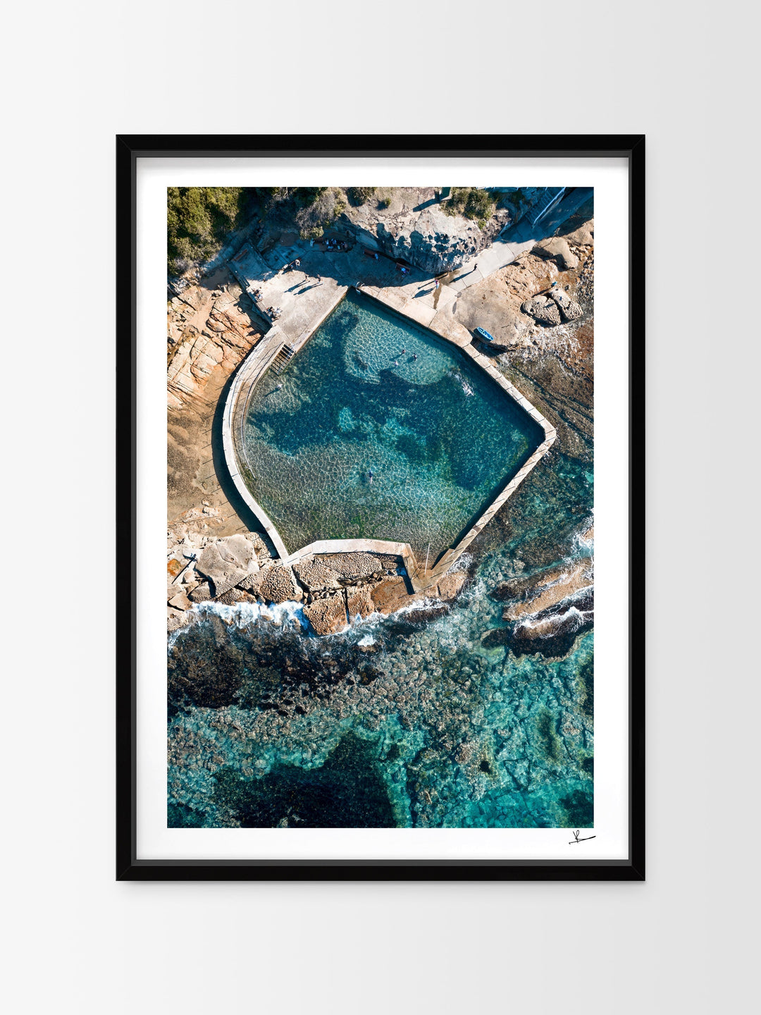 Malabar Rock Pool 01 - Wall Art Print - Australia Unseen