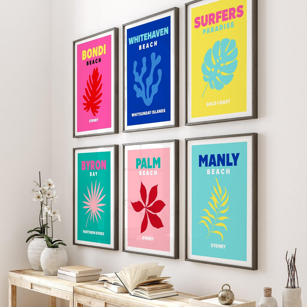 Manly Beach Poster - Australia Unseen