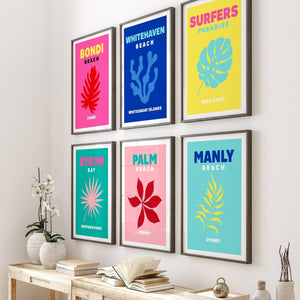 Manly Beach Poster - Australia Unseen