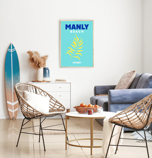 Manly Beach Poster - Australia Unseen