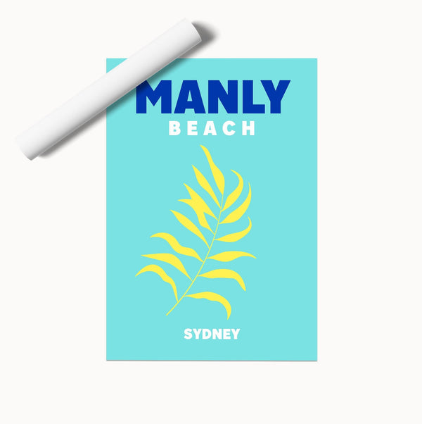 Manly Beach Poster - Australia Unseen