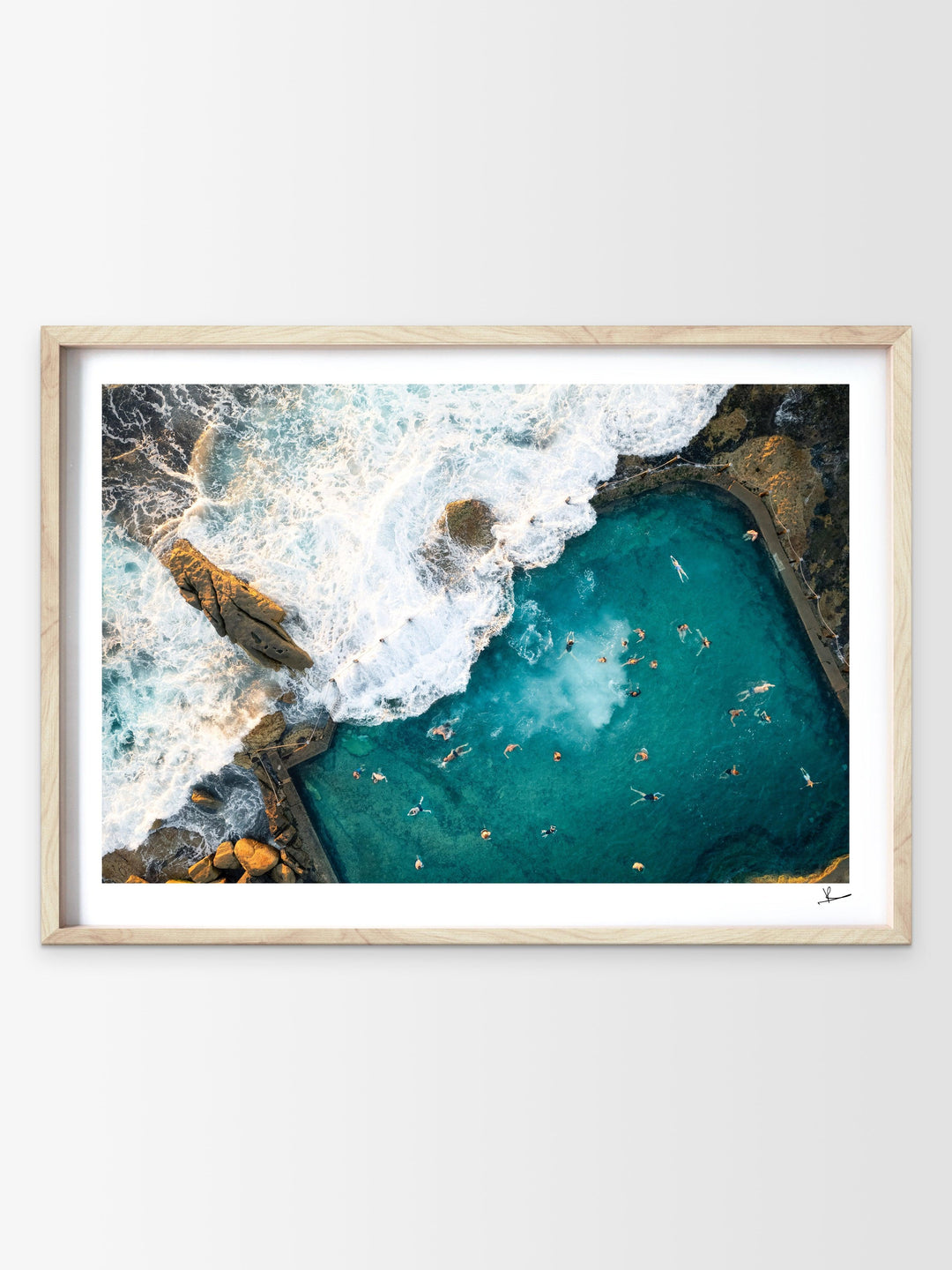 Maroubra Mahon Pool 03 - Sydney Wall Art Print - Australia Unseen