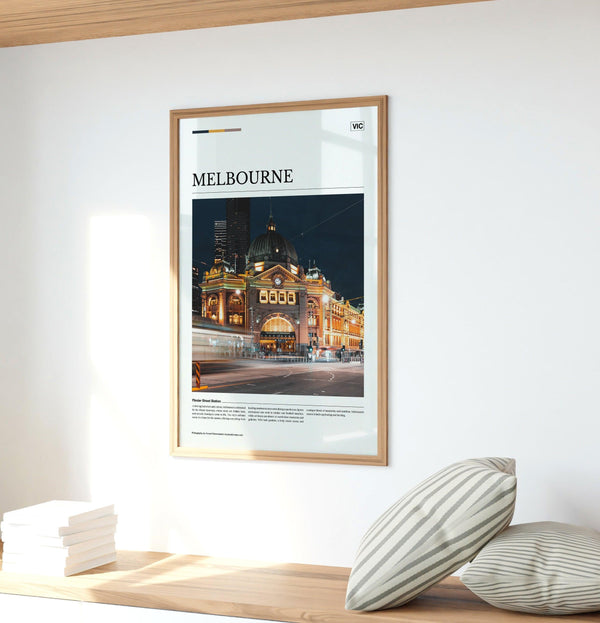 Melbourne Editorial Poster - Australia Unseen