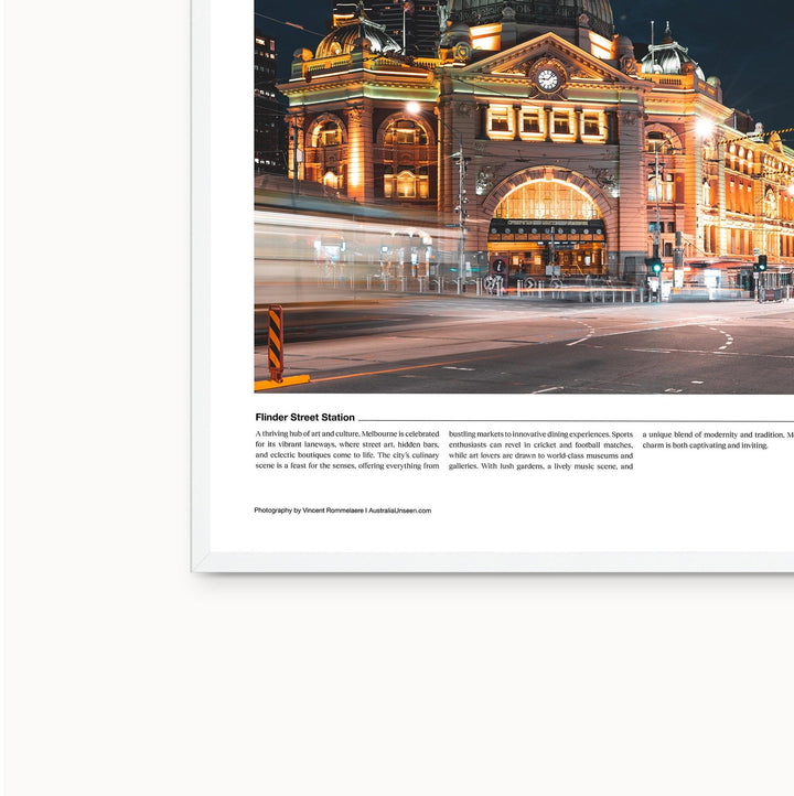 Melbourne Editorial Poster - Australia Unseen