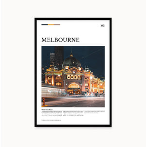 Melbourne Editorial Poster - Australia Unseen