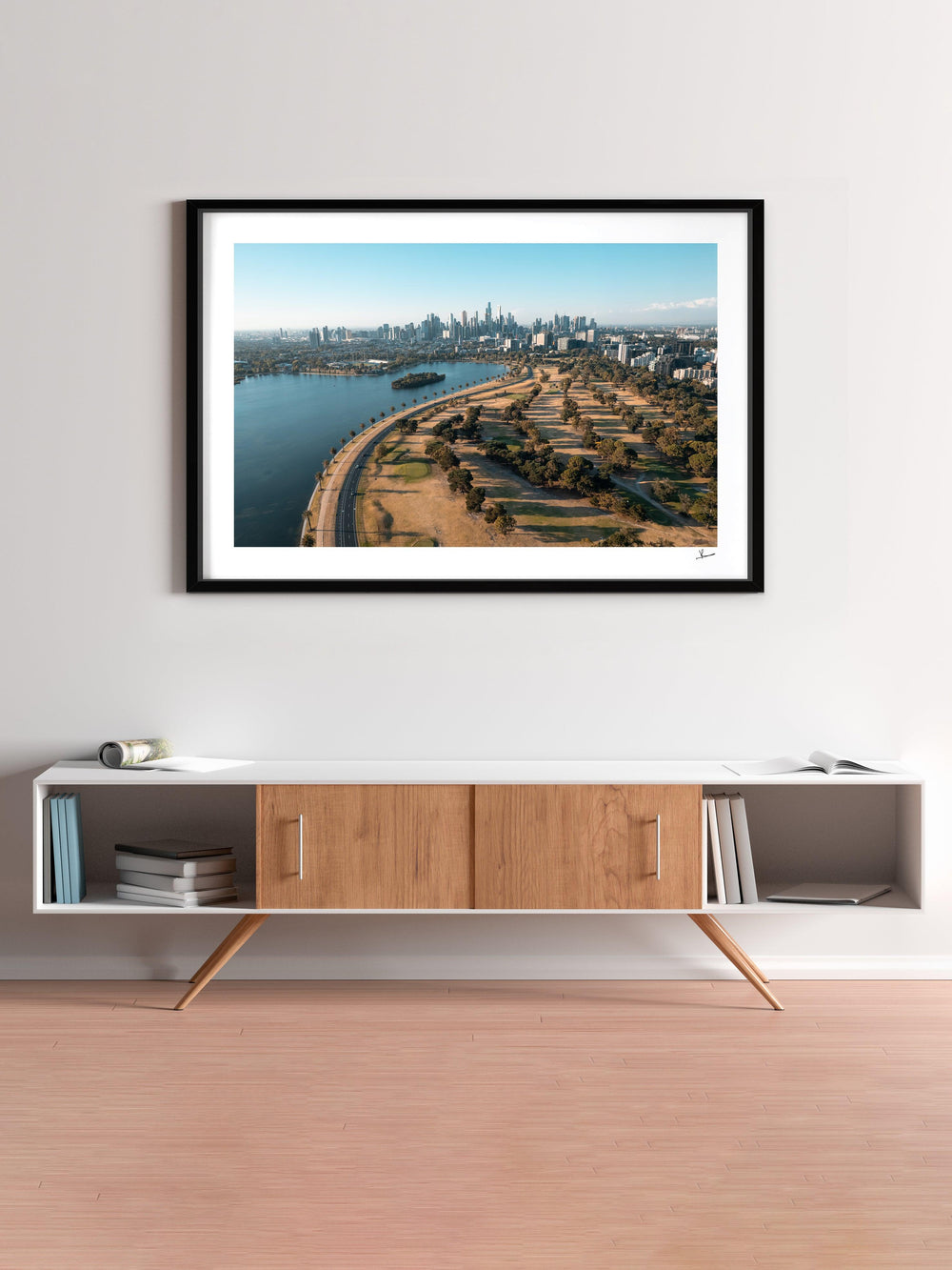 Melbourne Skyline 01 - Wall Art Print - Australia Unseen