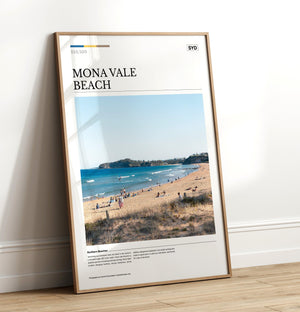 Mona Vale Beach Editorial Poster - Australia Unseen