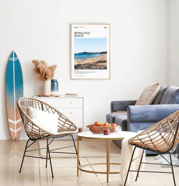 Mona Vale Beach Editorial Poster - Australia Unseen