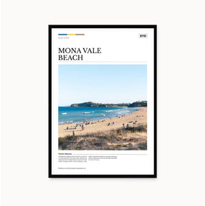 Mona Vale Beach Editorial Poster - Australia Unseen