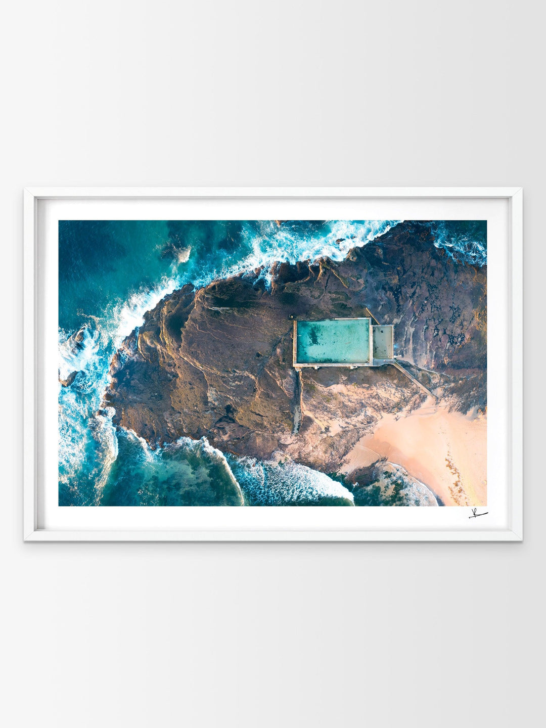 Mona Vale Rock Pool 01 - Wall Art Print - Australia Unseen