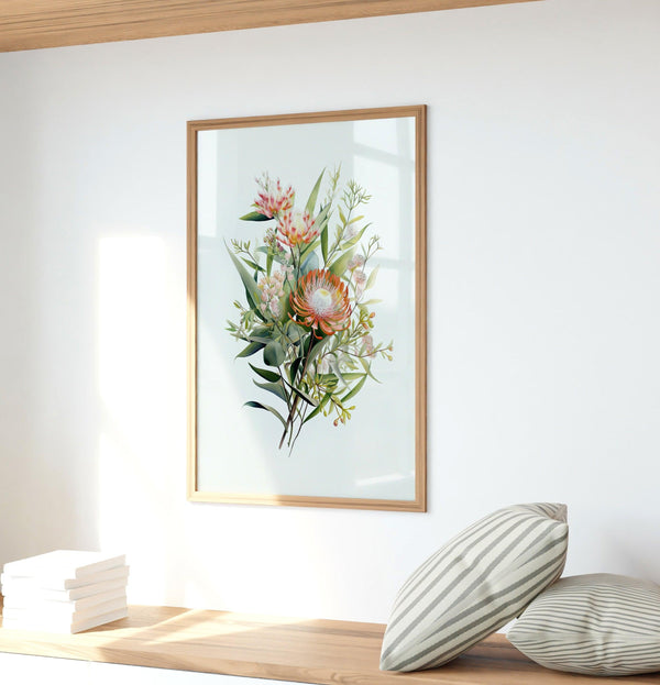 Native Flowers Poster 03 - Australia Unseen
