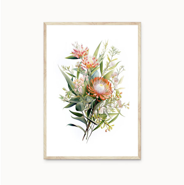 Native Flowers Poster 03 - Australia Unseen