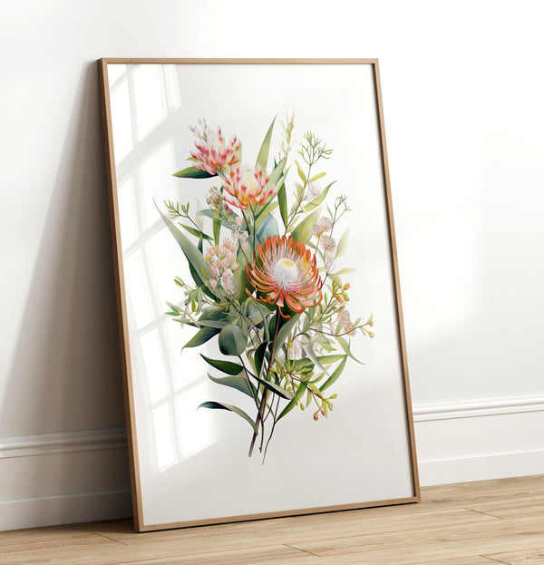 Native Flowers Poster 03 - Australia Unseen