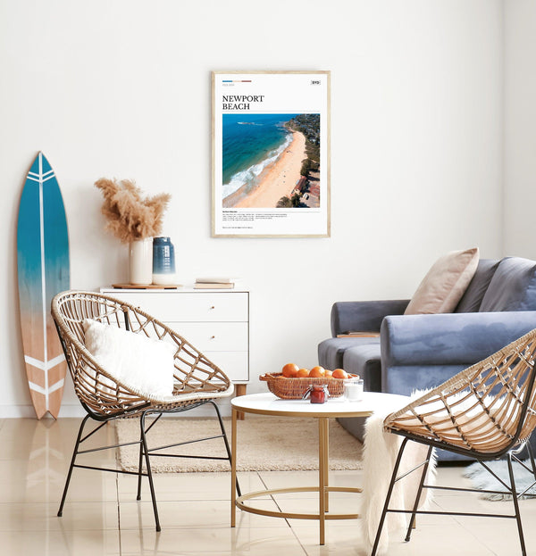 Newport Beach Editorial Poster - Australia Unseen