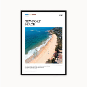 Newport Beach Editorial Poster - Australia Unseen