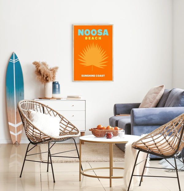Noosa Beach Poster - Australia Unseen