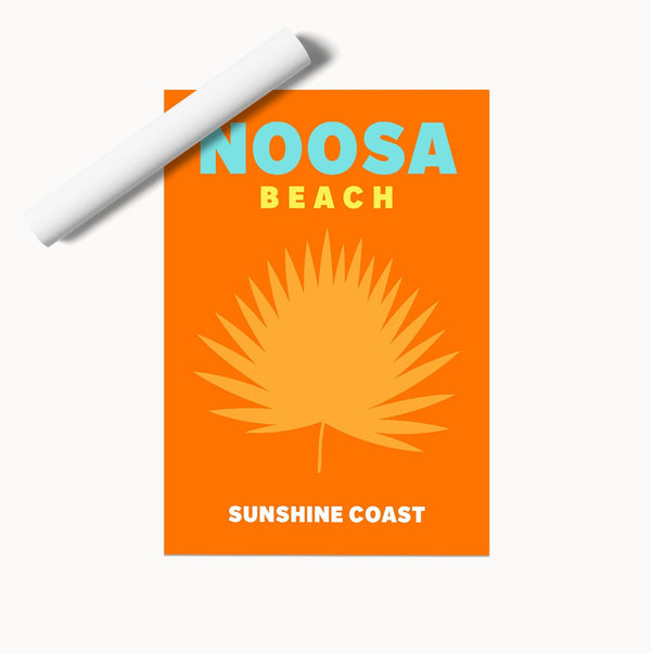 Noosa Beach Poster - Australia Unseen