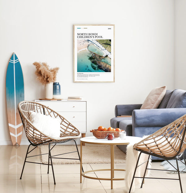 North Bondi Children’s Pool Editorial Poster - Australia Unseen