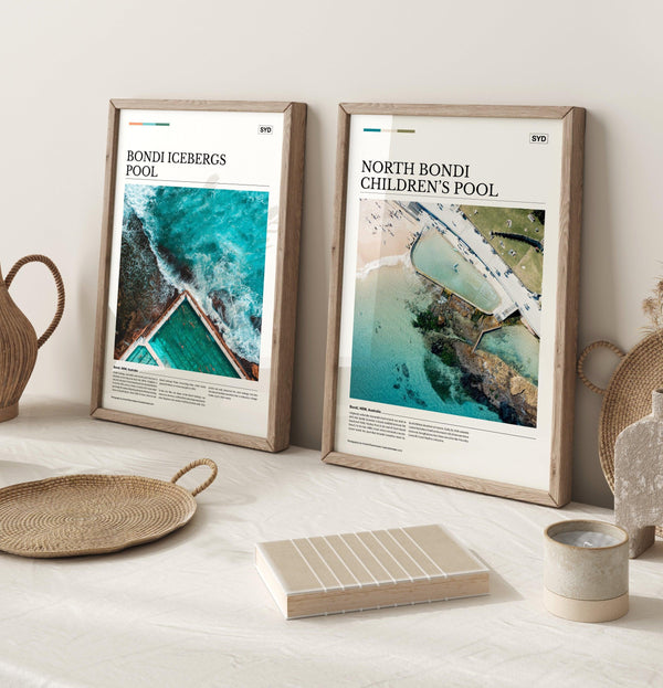 North Bondi Children’s Pool Editorial Poster - Australia Unseen