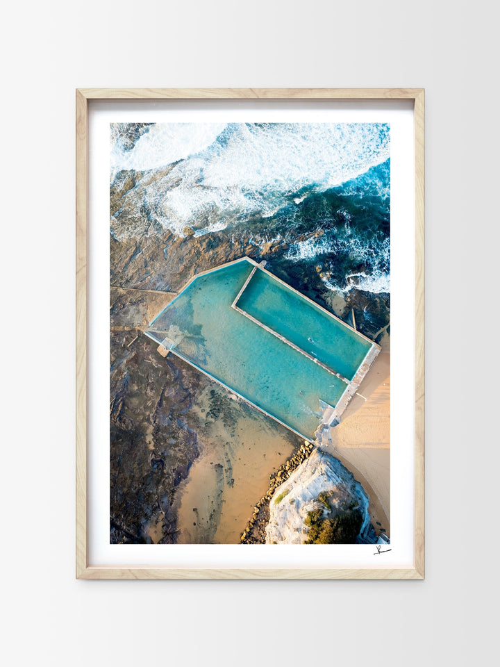 North Narrabeen Rock Pool 02 - Wall Art Print - Australia Unseen