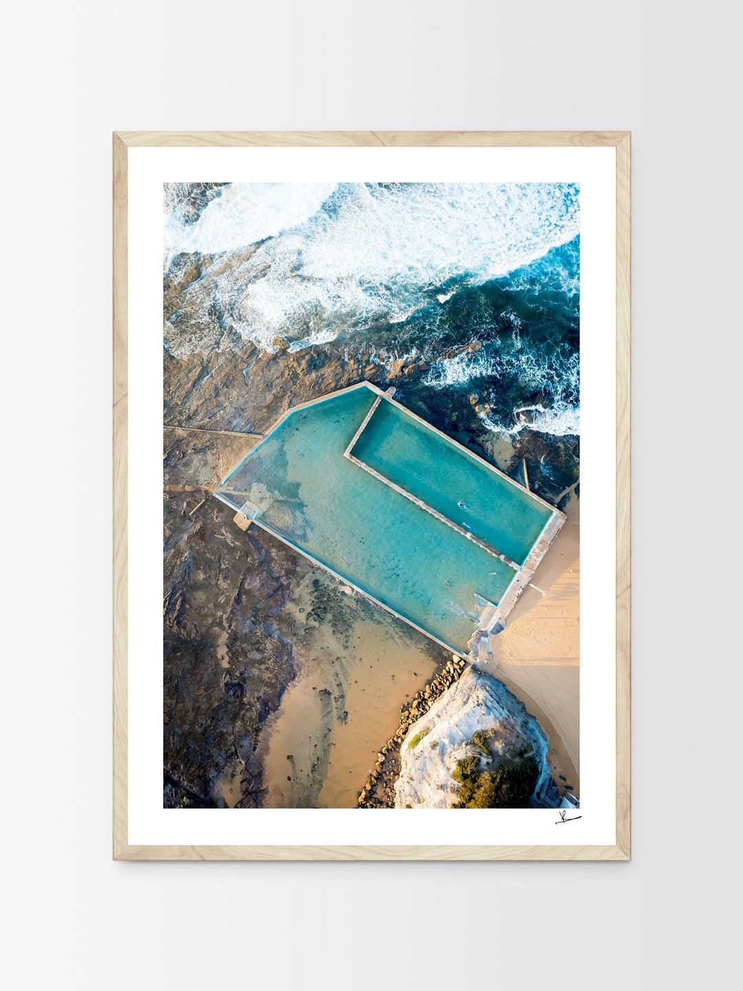 North Narrabeen Rock Pool 02 - Wall Art Print - Australia Unseen